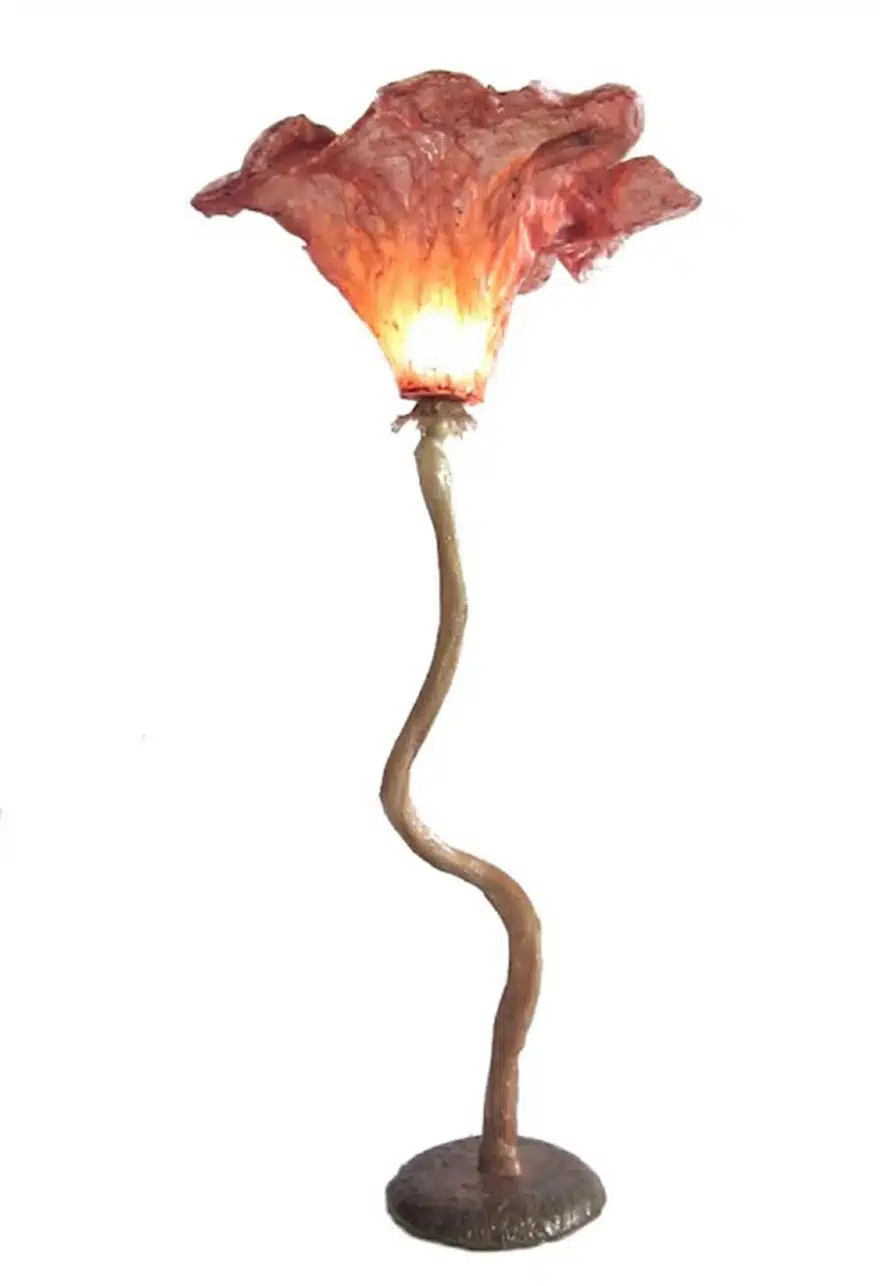 handmade-floor-lamp-hibiscus