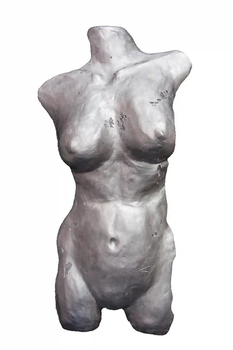 wall-female-bust-silver